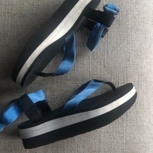 Gently Used Teva Flatforms